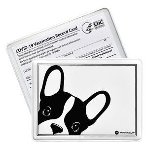 Vaccination Card Protector - Frenchie Bulldog